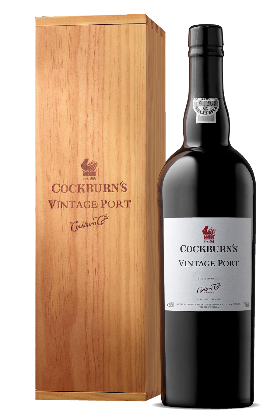 Cockburn's Vintage Port 750ml 2017