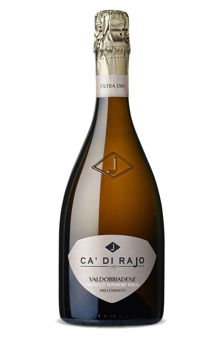 Ca' di Rajo Prosecco Valdobbiadene Millesimato Extra Dry 750ml 2022