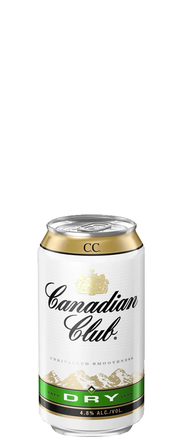 Canadian Club and Dry (10x 330ml Cans)