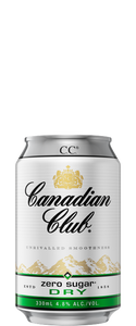 Canadian Club and Dry Zero Sugar (10x 330ml Cans) - Wine Central