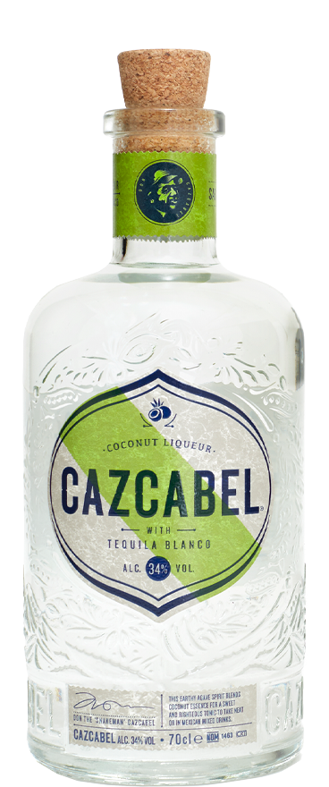 Cazcabel Coconut Liqueur with Tequila Blanco 700ml