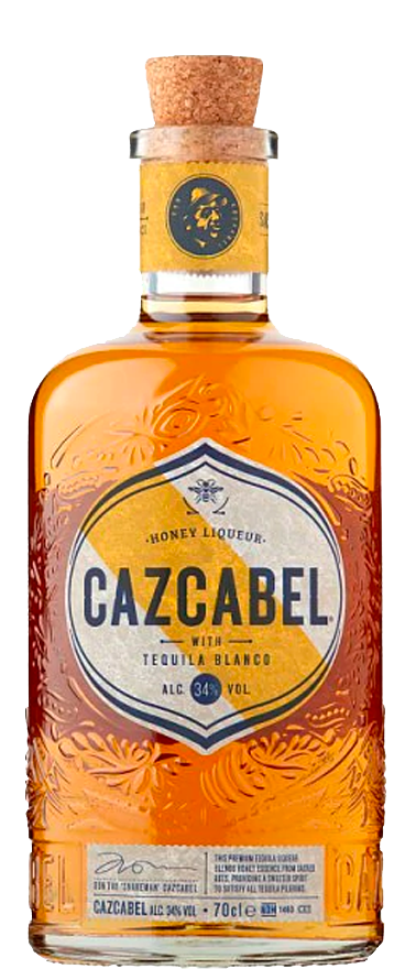 Cazcabel Honey Liqueur with Tequila Blanco 700ml