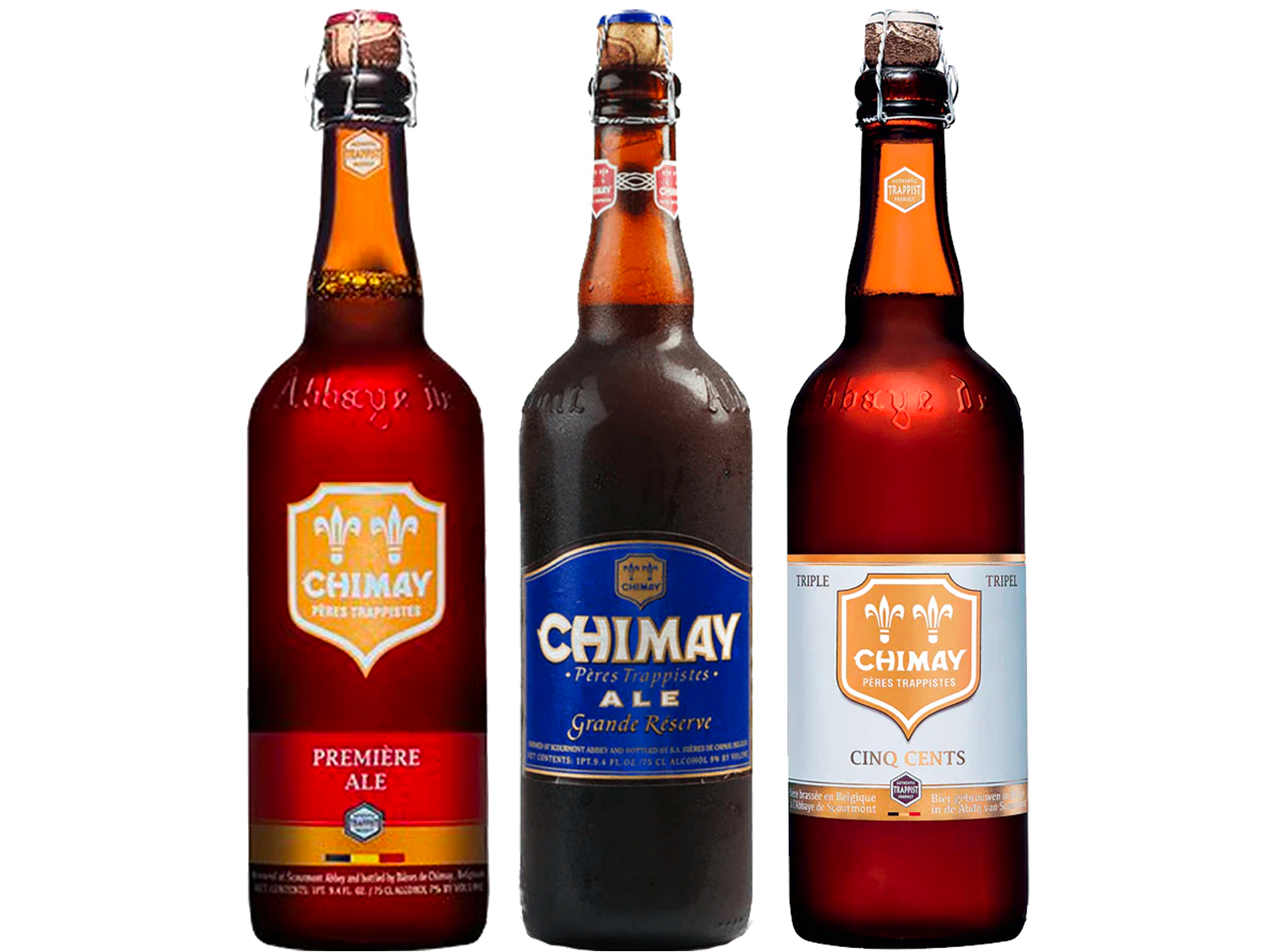 Chimay Taster Trio (3x 750ml Bottles)