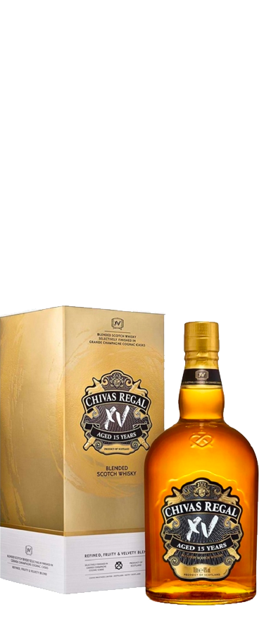 Chivas Regal 15 Year Old Blended Scotch Whisky 700ml - Wine Central