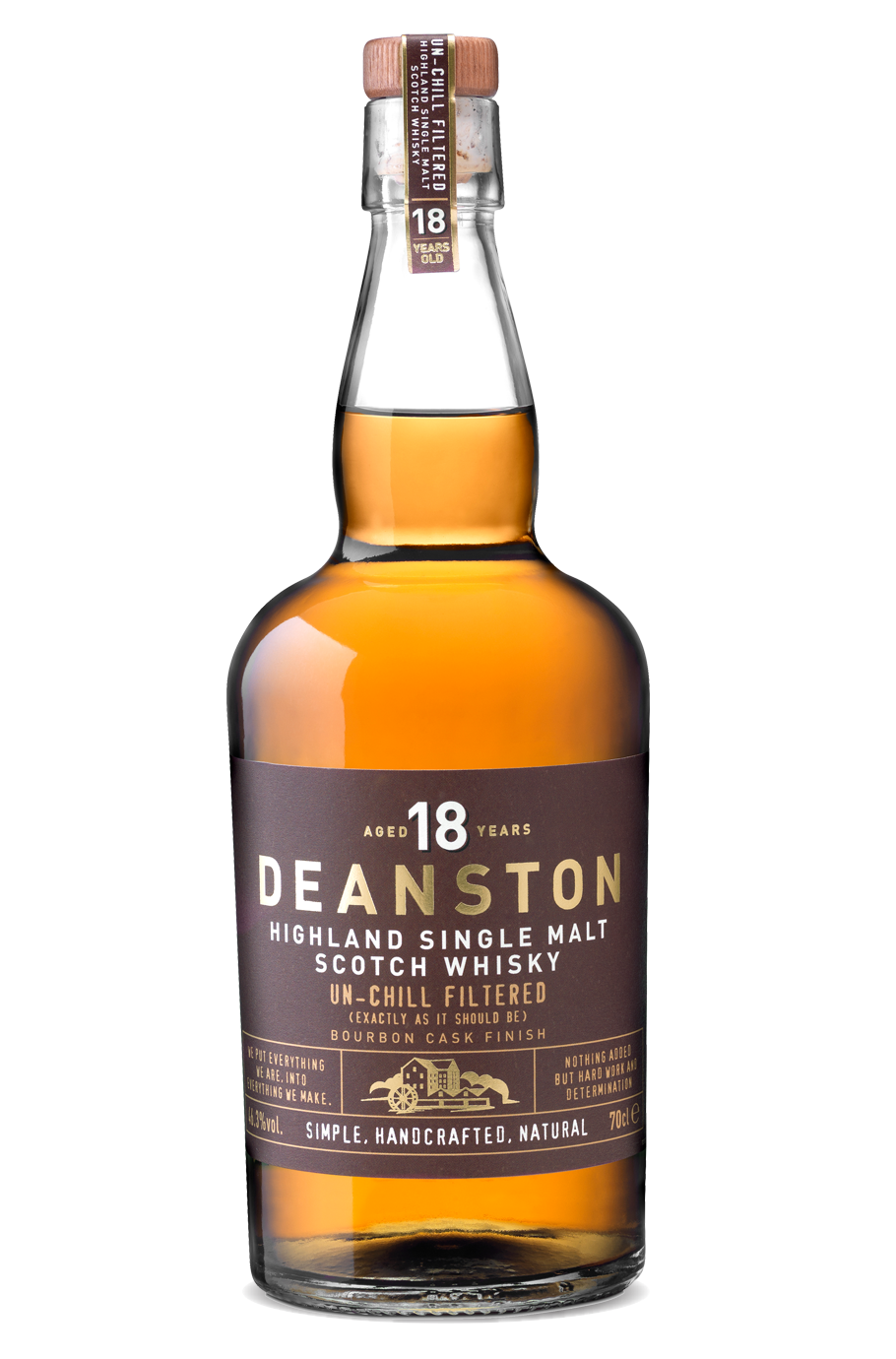 Deanston 18 YO Highland Single Malt Scotch Whisky 46.3% 700ml