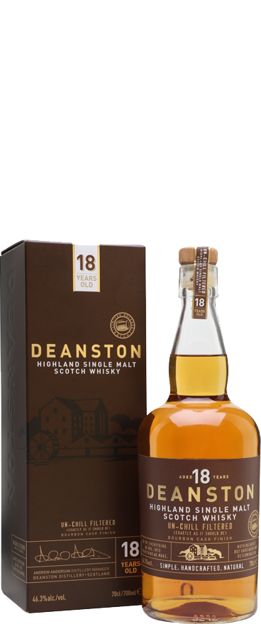 Deanston 18 Year Old Highland Single Malt Whisky 700ml - Wine Central
