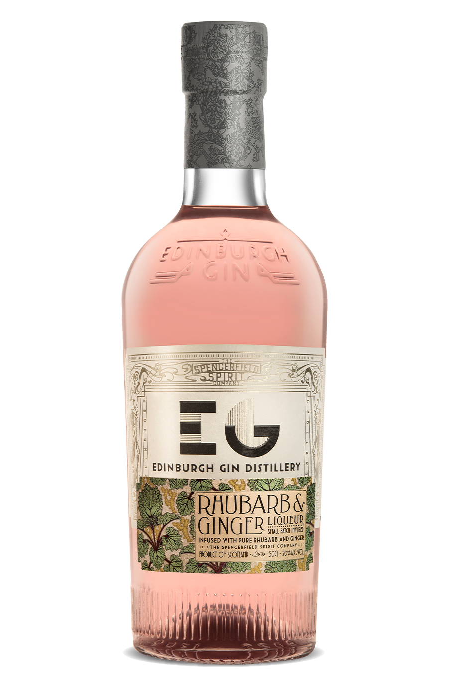 Edinburgh Gin Rhubarb & Ginger Gin Liqueur 20% 500ml
