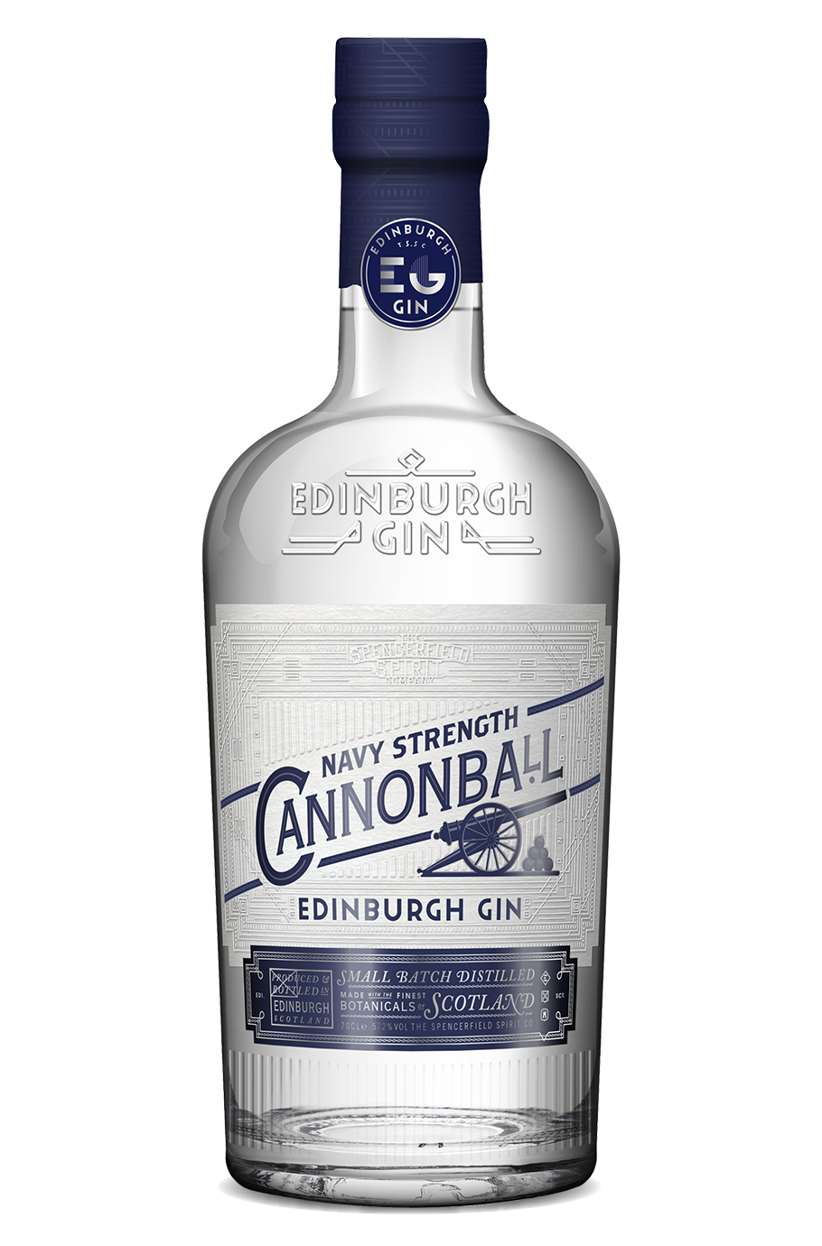 Edinburgh Gin Cannonball London Dry Gin 57.2% 700ml