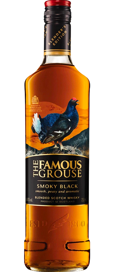 The Famous Grouse Smoky Black Blended Scotch Whiskey 700ml