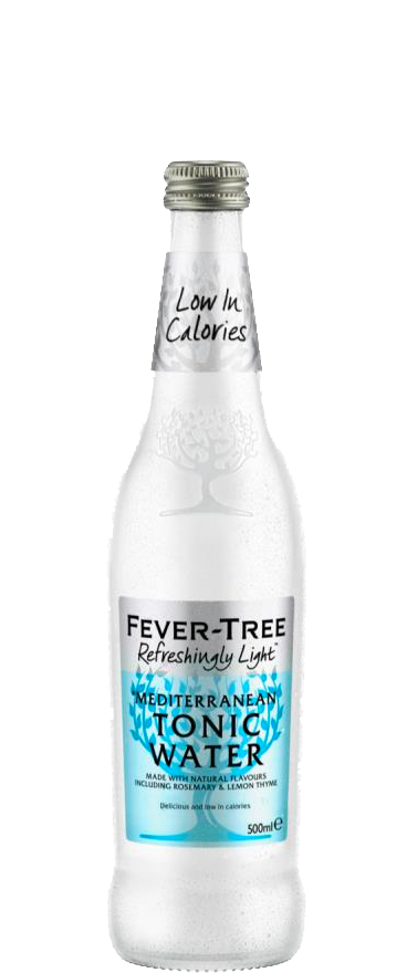 Fever Tree Refreshingly Light Mediteranean Tonic Water 500ml Bottle