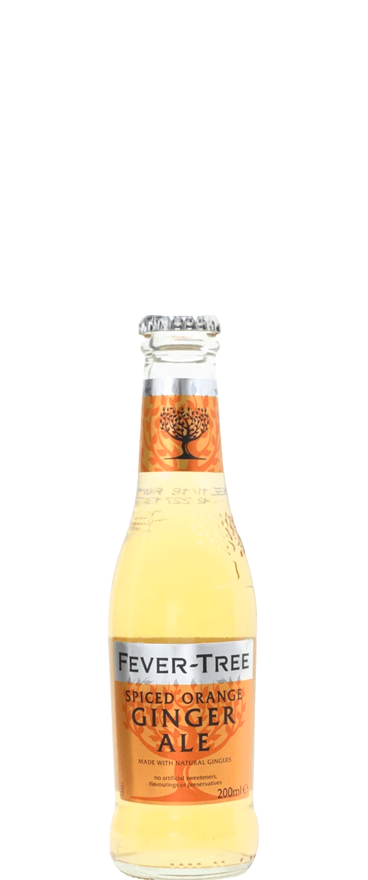 Fever Tree Premium Ginger Ale (4x 200ml Bottles) - Wine Central