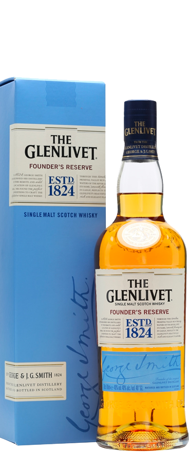 The Glenlivet Founders Reserve Single Malt Whisky 700ml - Wine Central