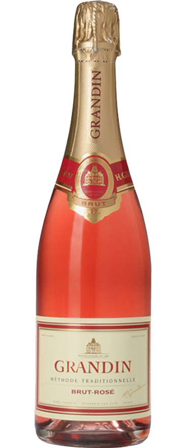 Grandin Méthode Traditionnelle Rosé NV (6 Bottle Case) - Wine Central