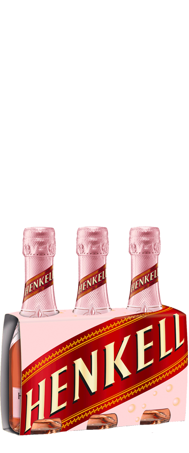 Henkell Trocken Dry Rosé Piccolo 3 Bottle Pack (3x 200ml Bottles) - Wine Central