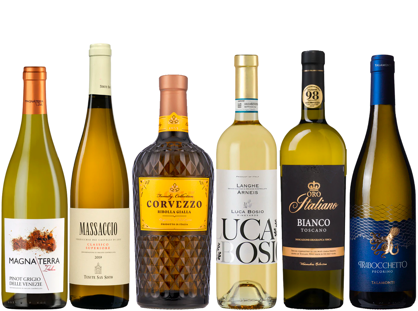 Italian Whites 6 Bottle Case