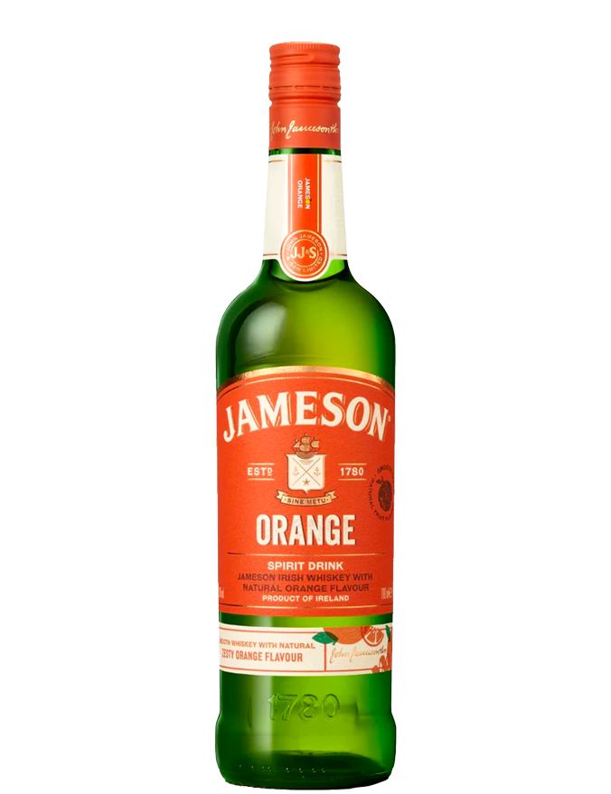Jameson Orange Whiskey 700ml (Jameson Tote Included)