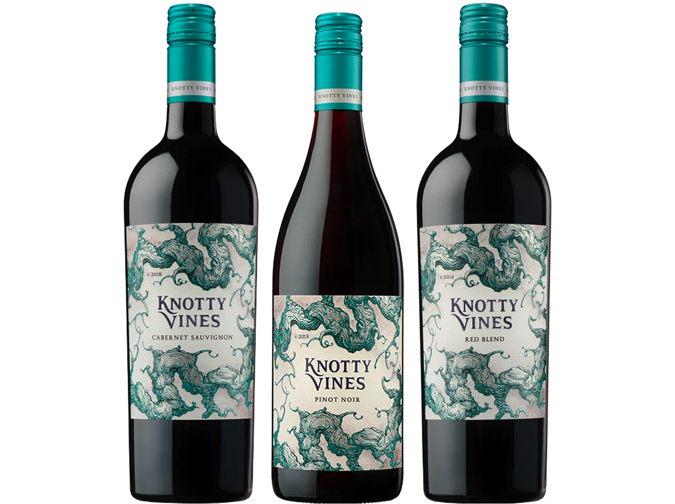 Knotty Vines 3 Bottle Taster Trio