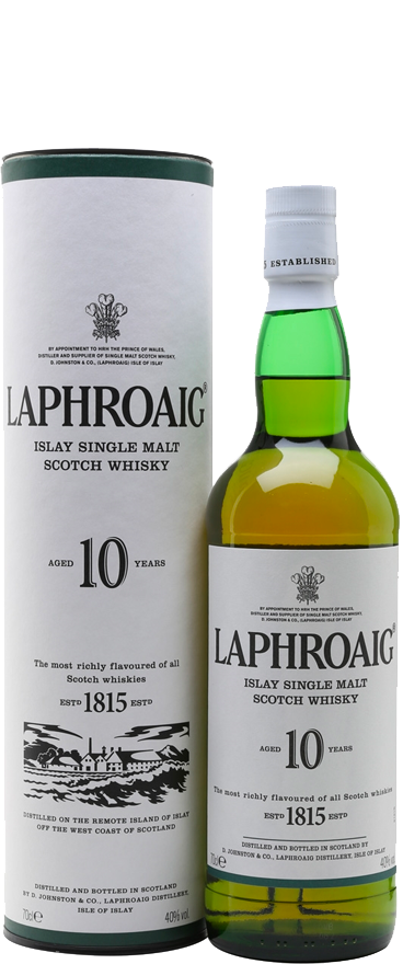 Laphroaig 10 Year Old Scotch 700ml - Wine Central
