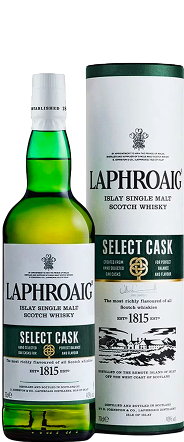 Laphroaig Select Cask Single Malt Whisky 700ml - Wine Central