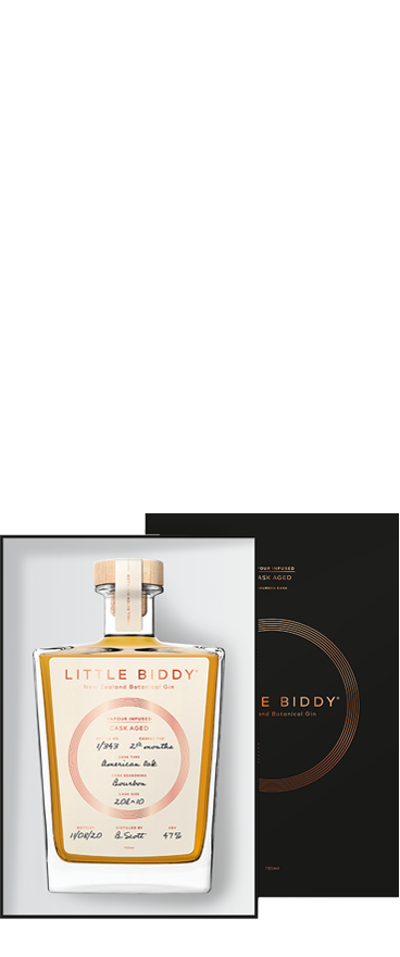 Little Biddy Bourbon Cask Aged Gin 700ml in Gift Box