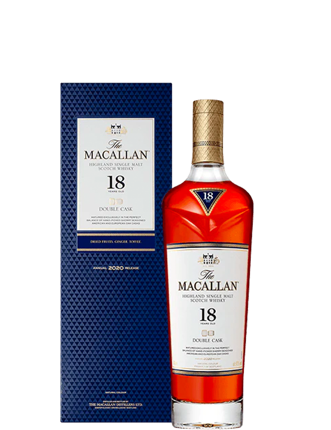 The Macallan Highland Single Malt 18 Year Old Double Cask 700ml