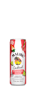 Malibu Strawberry Daiquiri Cocktail (4x 250ml Cans)