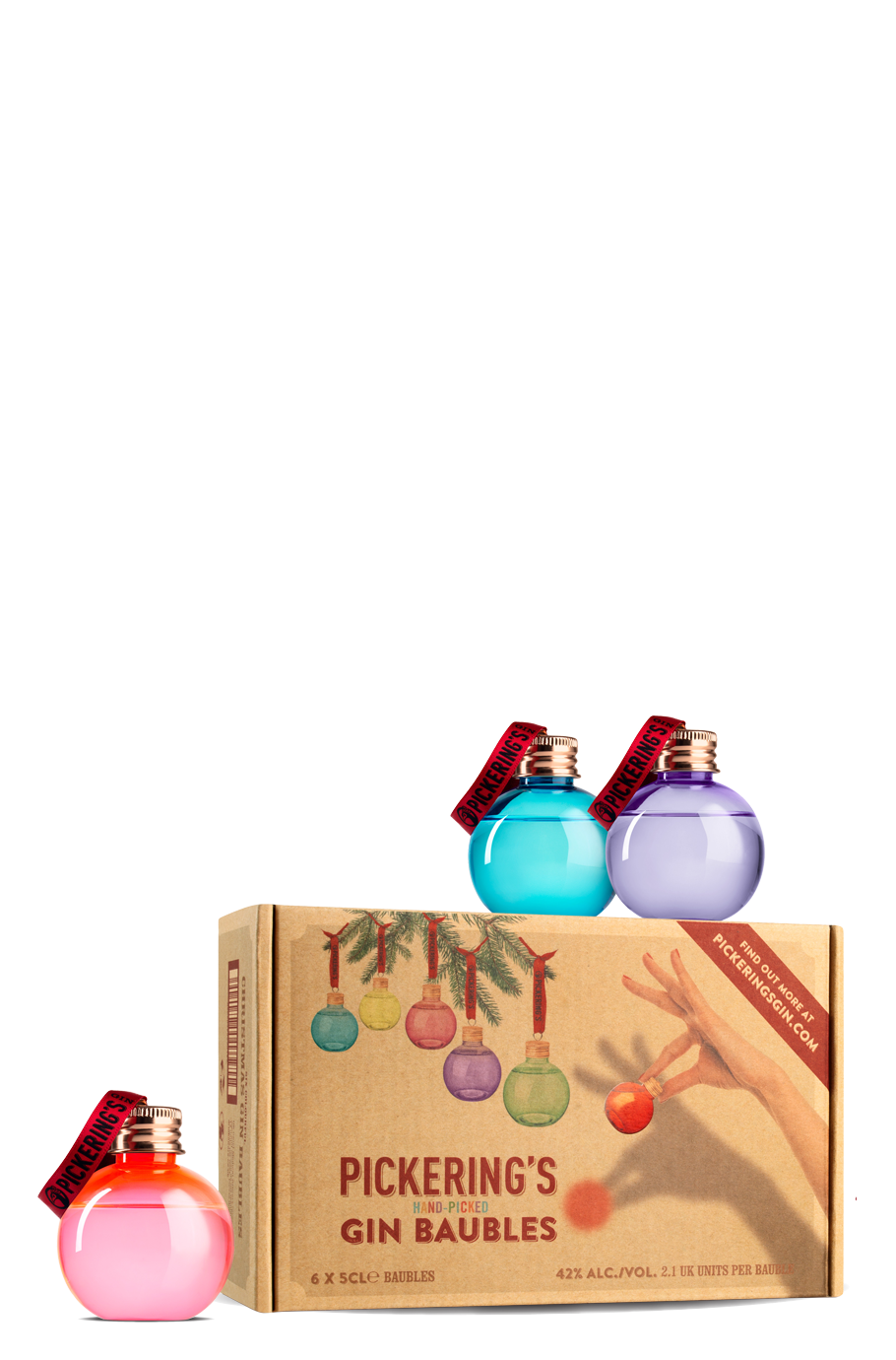 Pickerings Bauble Pack (Miniatures) 42% 50ml