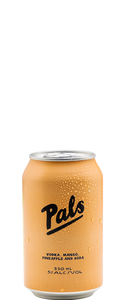 Pals Vodka, Mango, Pineapple and Soda (10x 330ml Cans)