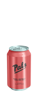 Pals Vodka, Red Peach, Yuzu & Soda (10x 330ml Cans)