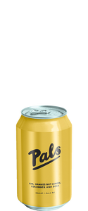 Pals Gin, Hawke's Bay Lemon, Cucumber and Soda (10x 330ml Cans) - Wine Central