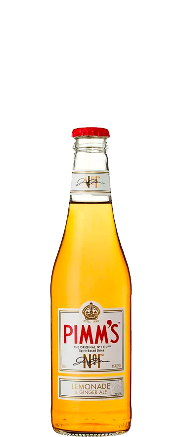 Pimms Lemonade & Ginger (4x 300ml Bottles) - Wine Central