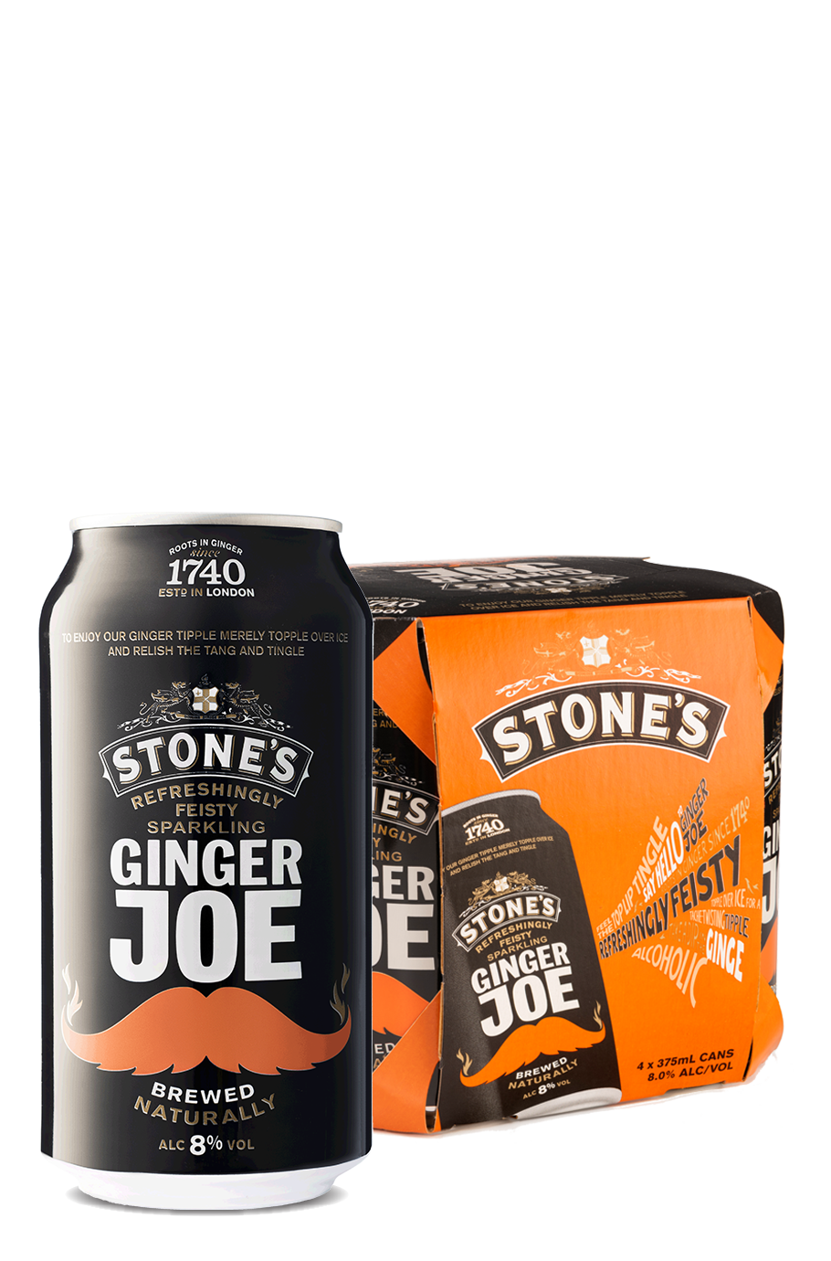 Stone's Ginger Joe 8% (Can) 375ml
