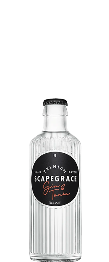 Scapegrace Gin and Blood Orange Tonic (4x 250ml Bottles)
