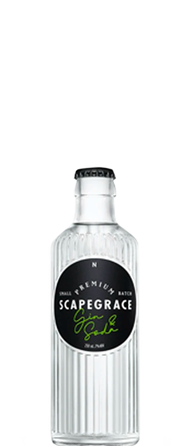 Scapegrace Gin & Soda (4x 250ml Bottles)