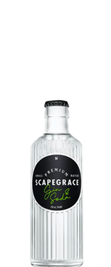 Scapegrace Gin and Soda (4x 250ml Bottles)