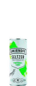 Smirnoff Seltzer Natural Lime (12x 250ml Cans)