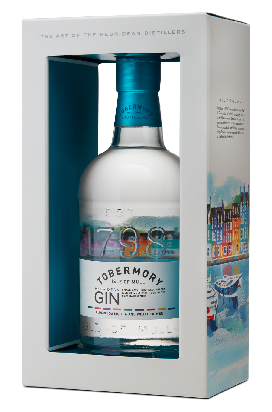 Tobermory Hebridean Gin 43.3% 700ml (Gift Box 700ml)