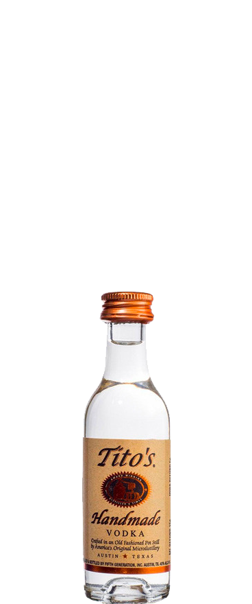 Titos Vodka 40% 50ml Miniature - Wine Central