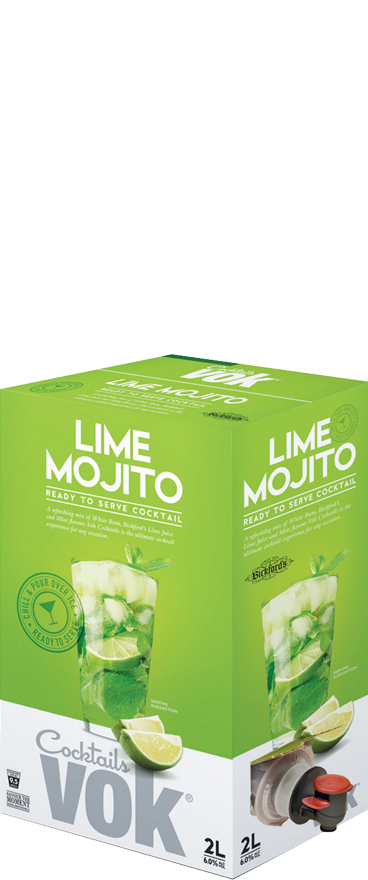 VOK Lime Mojito 2L Cask - Wine Central