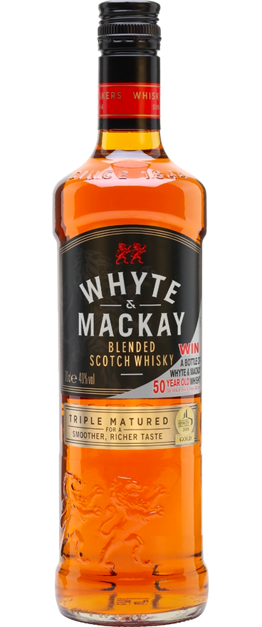 Whyte & MacKay Triple Matured Blended Scotch Whisky 1L - Wine Central