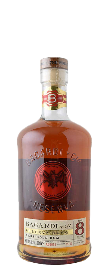 Bacardi 8 Anos 700ml - Wine Central