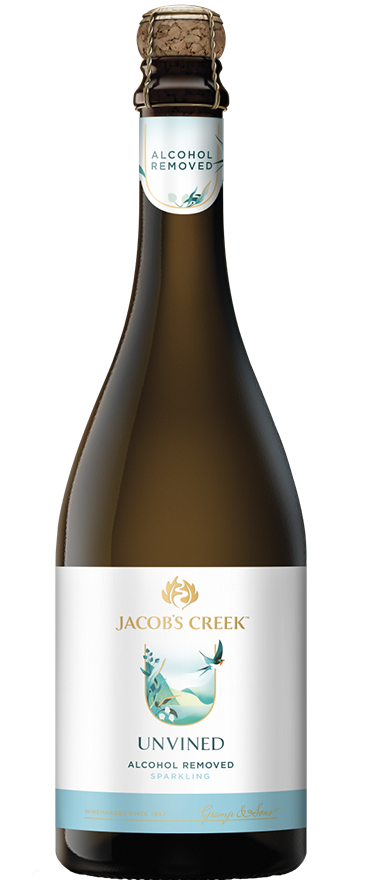 Jacob's Creek Unvined 0% Alcohol Sparkling NV - Wine Central